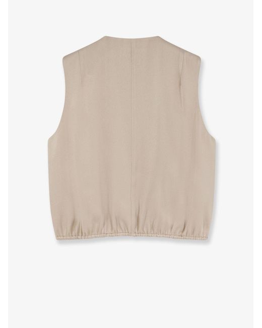 Alysi Natural Satin Top
