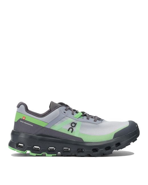 On Shoes Green Cloudrunner 2 Waterproof Sneakers & Slip-on Grey