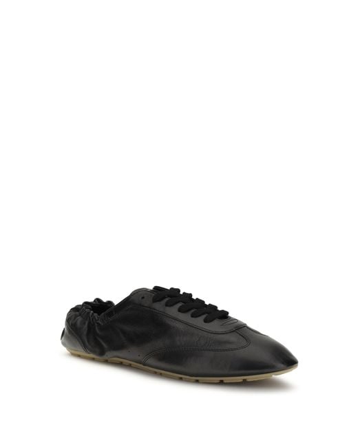 Saint Laurent Black Lewis Sneakers for men