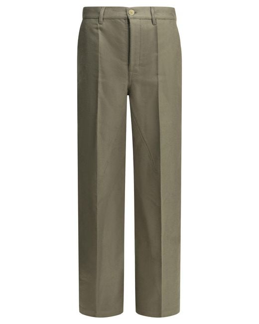 Rick Owens Green "Work" Work Pants