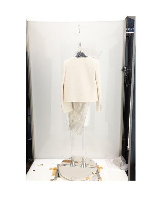 Céline White Icone Jacket