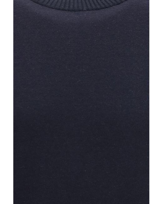 Loro Piana Blue Whitney Crew Neck Sweatshirt for men
