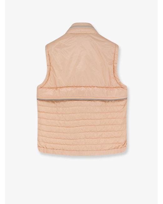 Moncler Natural Gumiane Sleeveless Down Jacket