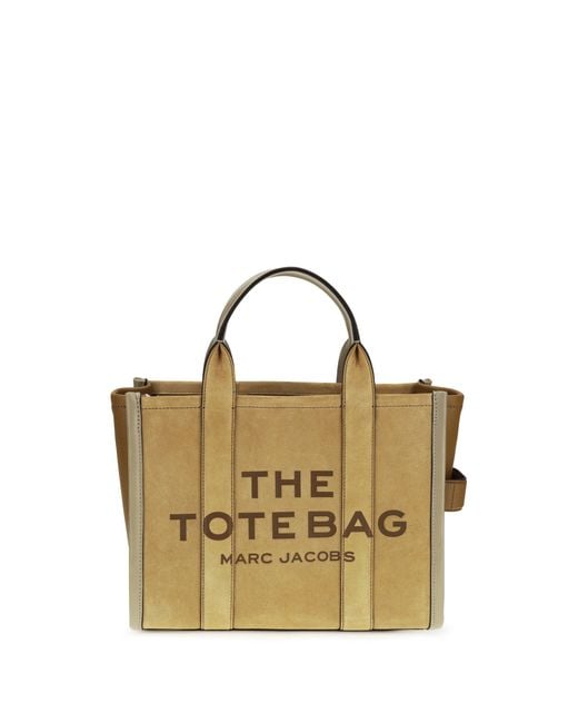Marc Jacobs Metallic Tote Bag Calf Leather