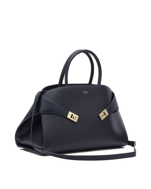 Ferragamo Blue Handbags