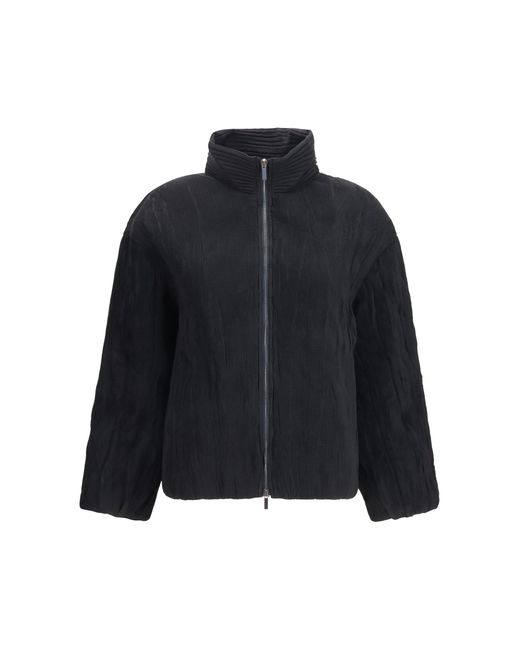 GONGDID DESIGN Blue Short Padded Jacket