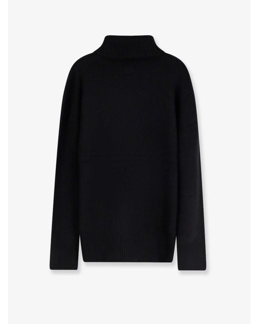 Totême  Blue Cashmere Turtleneck