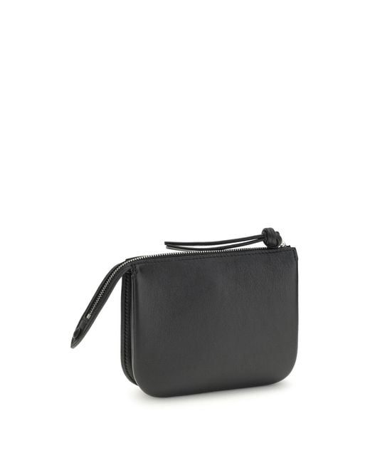 Phoebe Philo Black Leather Pouch Pocket Gig