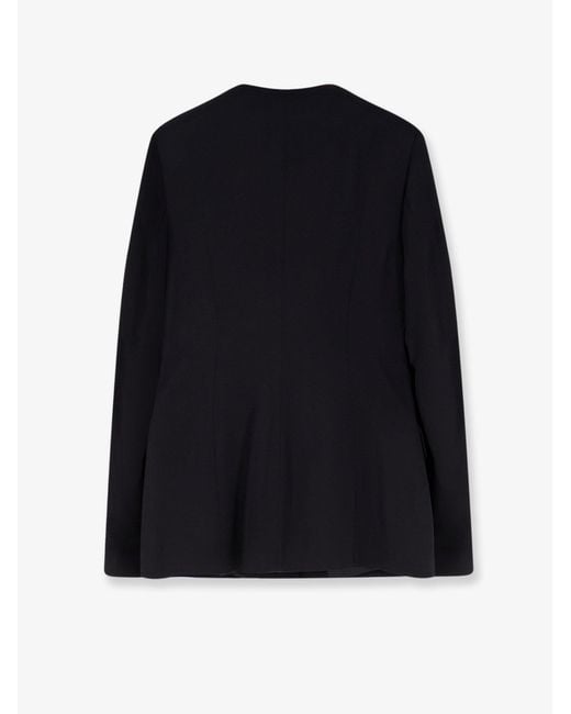 Totême Black Evening Viscose Blend Blazer