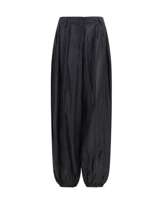 THE LATEST Black Lightweight Muslin Pants