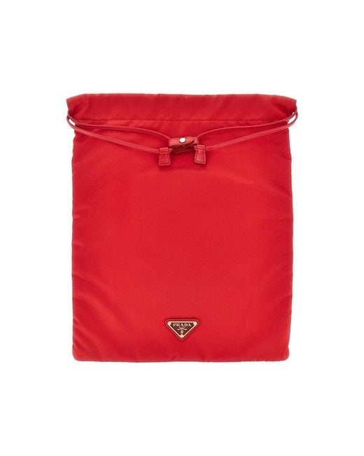 Women's Red Wish' Re-Nylon Pouch