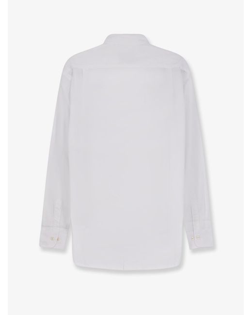 Walk In Paris White Cotton Shirt Classic