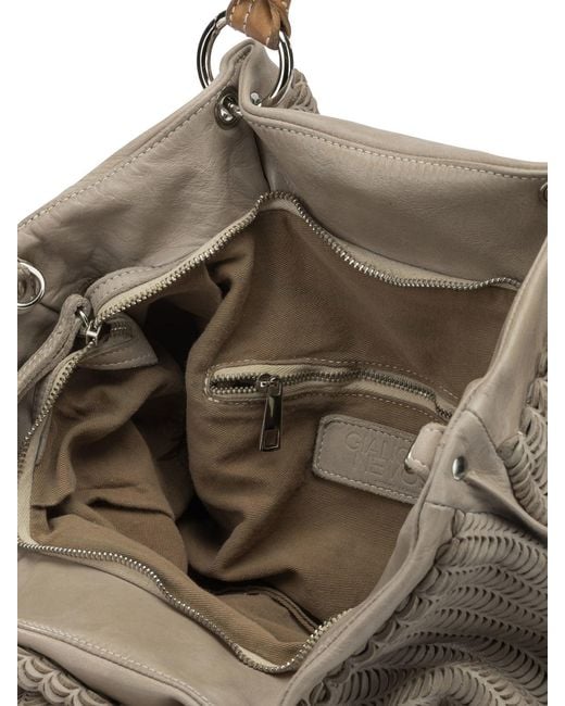 Giancarlo Nevola Natural Handbags Beige