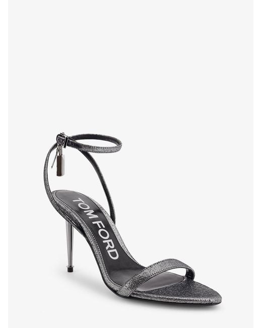 Tom Ford White Sandals Poliestere