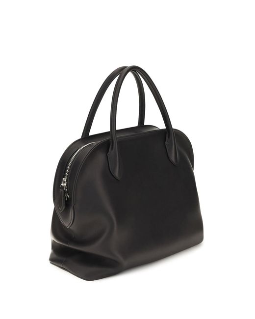 The Row Black Agnes Shoulder Bag