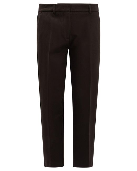 Semler Black Slim Fit Pants for men
