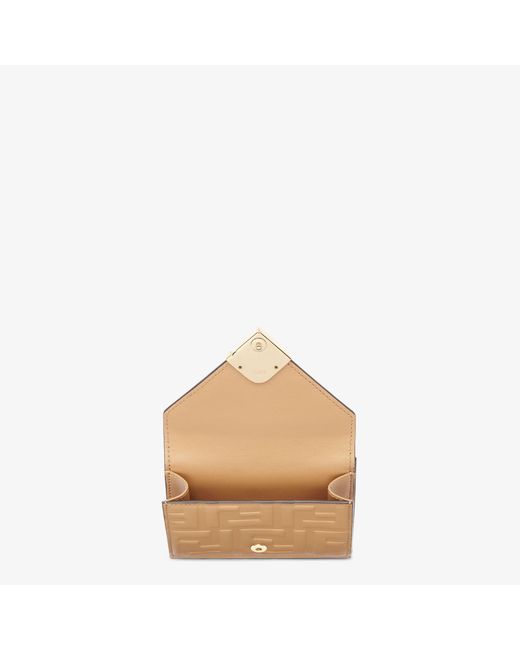 Fendi Natural "Ff Diamonds" Wallet