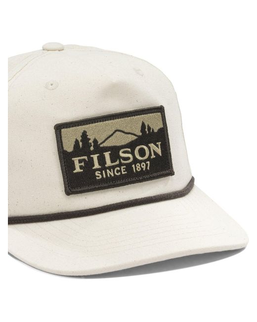 Filson Natural Cotton Hat for men