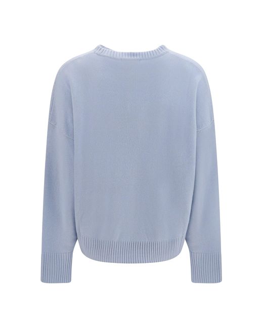 Loulou de Saison Blue Anton Cashmere Sweater Light