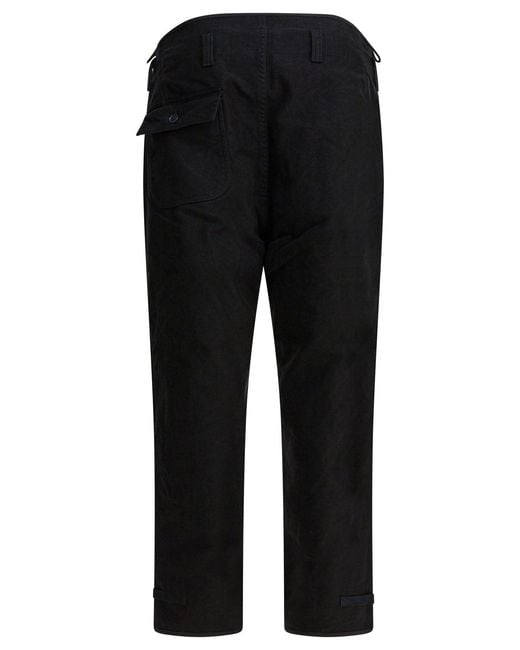Needles Black "Over" Pants for men