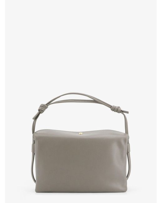 Céline Gray Trio Leather Crossbody Bag