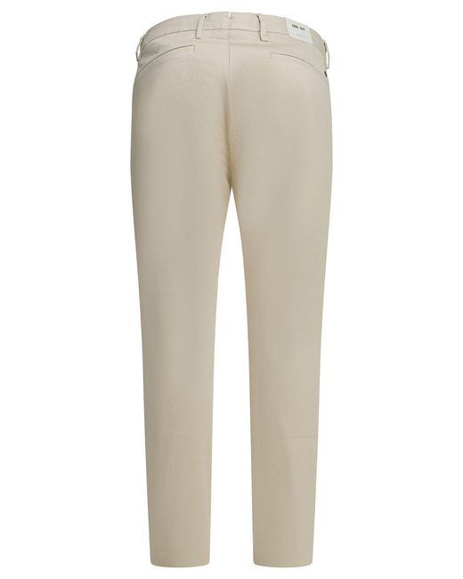 NN07 Natural Theo Trousers White for men