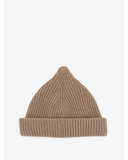 Women's Brown Cashmere Hat