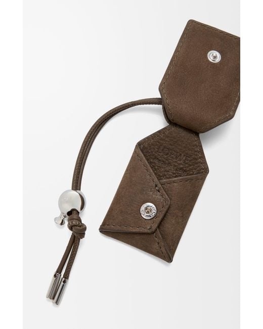 Loewe Brown "Featherlight Puzzle" Small Handbag