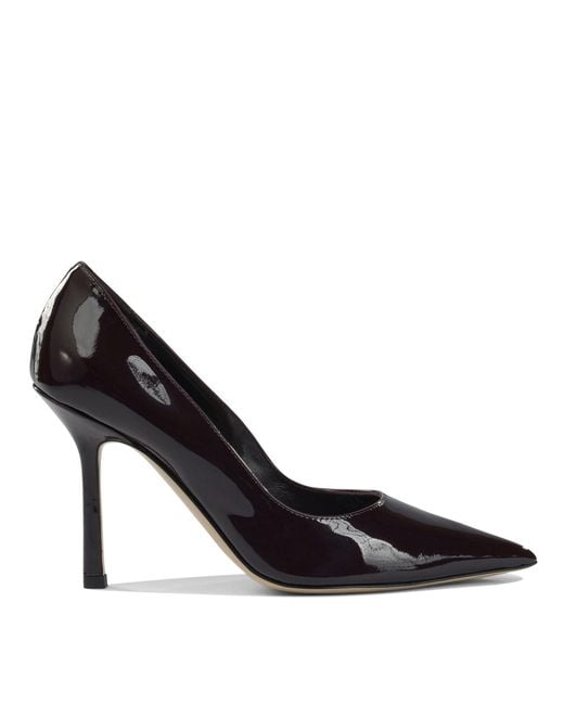 Ninalilou Black Heeled Shoes Bordeaux