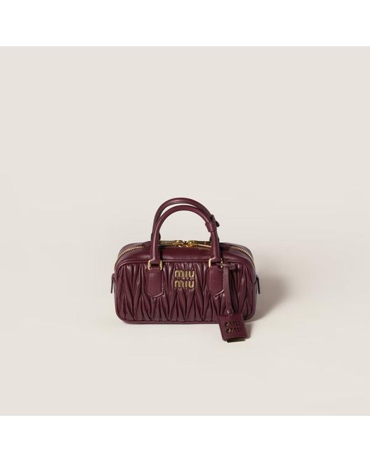 Women's Purple "Arcadie" Small Handbag