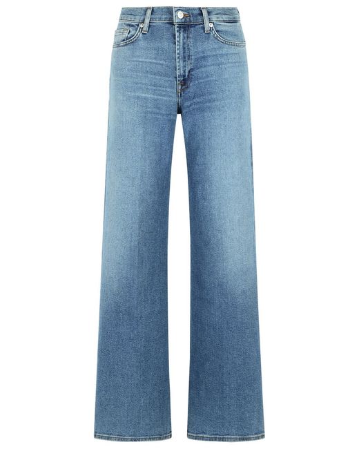 7 For All Mankind Blue Lotta Tailorless Light Jeans