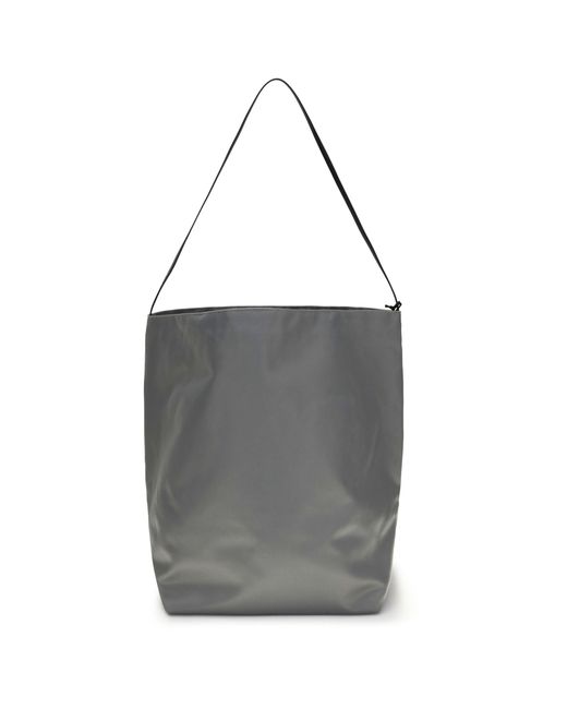 Valesque Gray Nylon Bucket Bag Slate