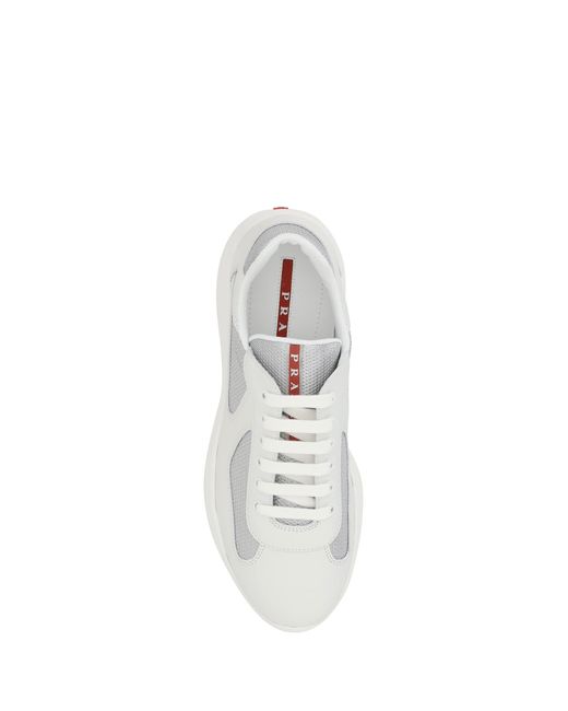 Prada White Lace Up for men