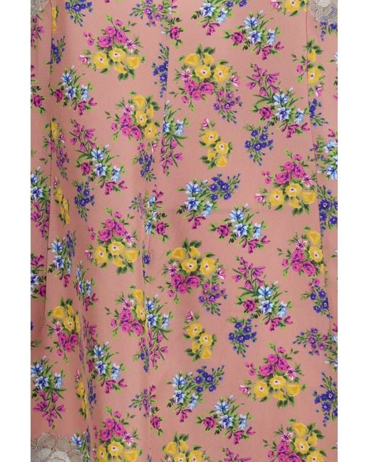 Dolce & Gabbana Multicolor Dolce & Gabbana Floral Slip Dress