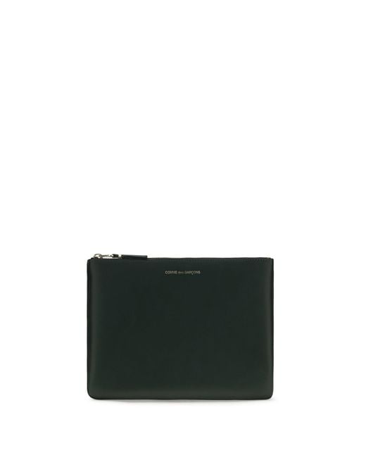 Comme des Garçons Black Leather Pouch Bottle for men