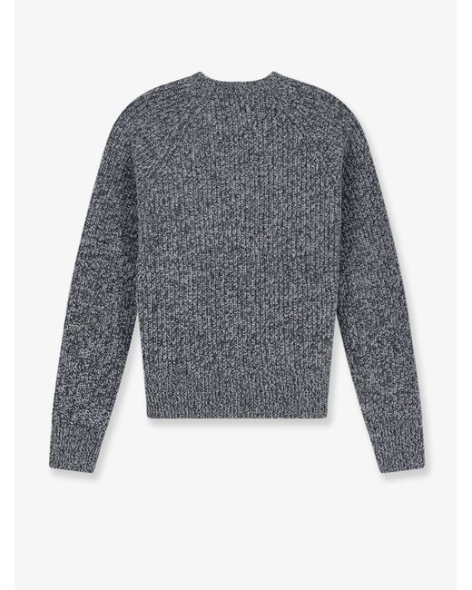 Aspesi Blue Virgin Wool Sweater