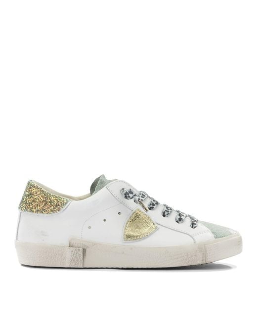 Philippe Model White Sneakers & Slip-on