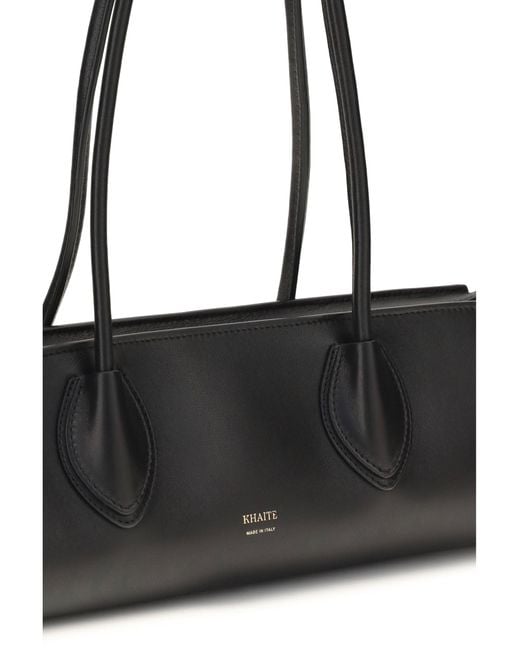 Khaite Black Shoulder Bag Nappa Lambskin