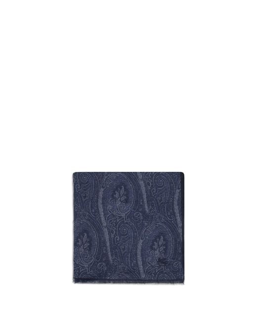 Etro Blue Scarves for men