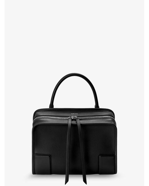 Loewe Black Amazona 180 Leather Handbag