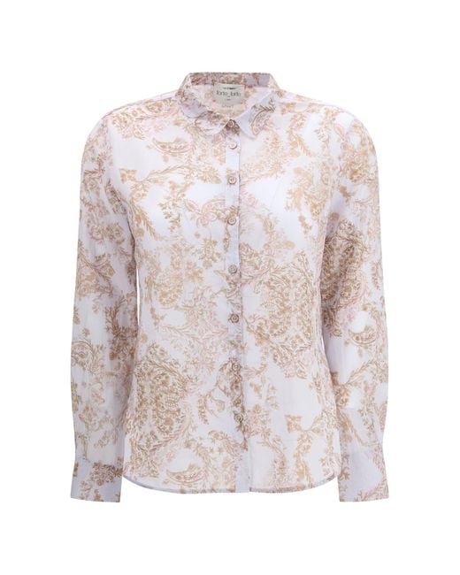 Forte_forte White Forte_Forte Regular-Fit Voile Shirt