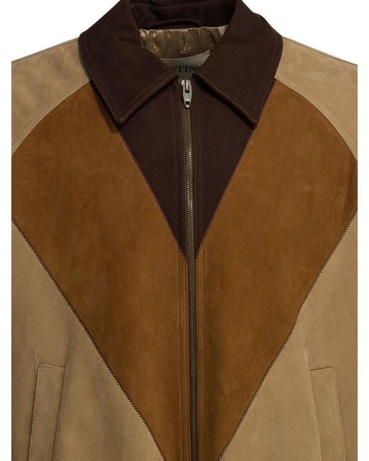 Valentino Brown Jackets & Coats Jackets And Coats