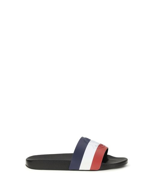 Men's White Basile Rubber Slippers