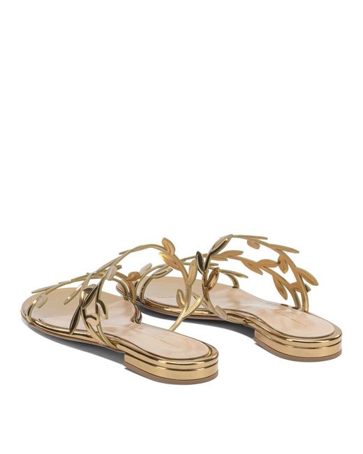 Gianvito Rossi White "flavia" Sandals