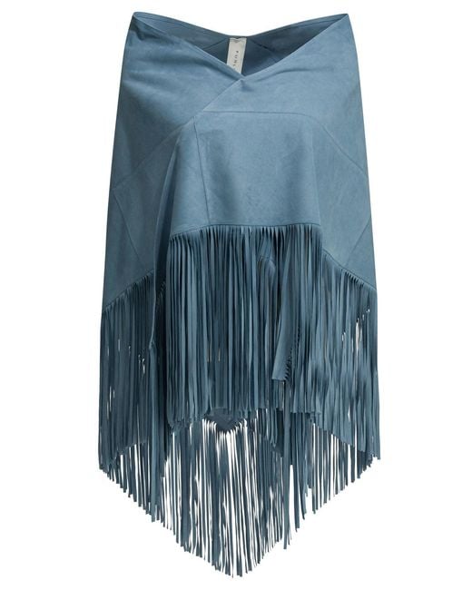 FURLING BY GIANI Blue Scarves & Silk Scarves