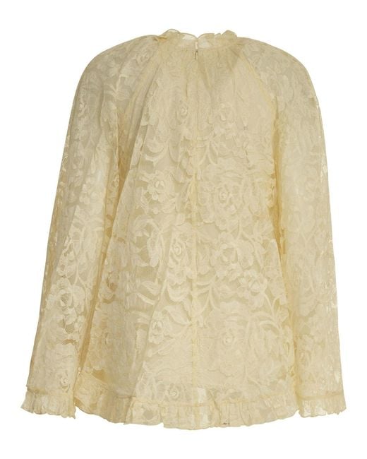 Zimmermann Natural "Angel" Blouse