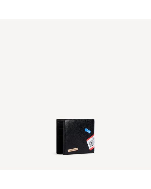 Balenciaga Black "Cash" Wallet for men