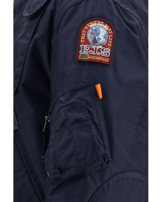 Parajumpers Blue Bomber Gobi With Hood for men