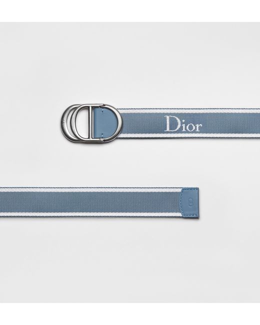 Dior Blue Cd Icon Belt Light for men