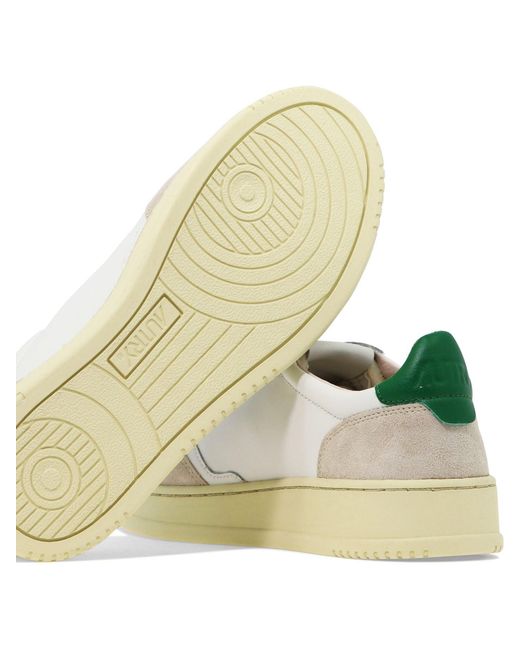 Autry Natural "Medalist Low" Low Top Sneakers